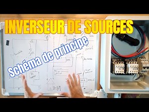 Source inverter. Schematic diagram. ENEDIS/INV switch