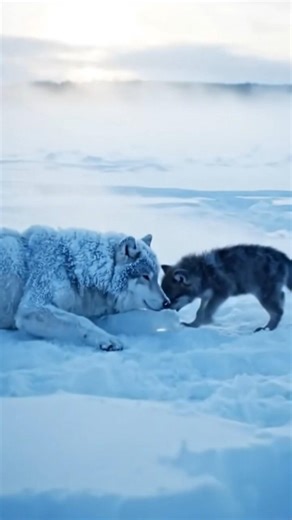Frozen at –76°C… A Mother Wolf’s Life Returns After One Brave Act #FrozenLife #SiberiaSurvival