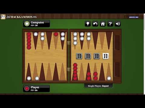 Backgammon - Beating Expert Computer!