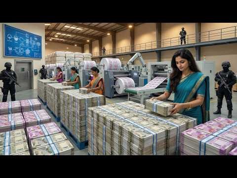 "The Rupee Blueprint: Inside India's Most Guarded Factory — Cotton to Cash"