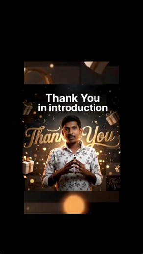 Thank You at Start | Thank You in Introduction#inspiration#motivation#shorts#viral#short#viral#intro