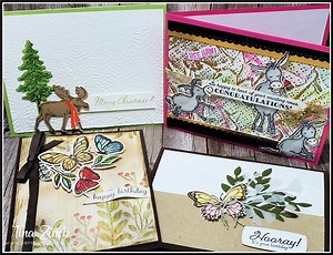 Double Dry Emboss Technique with Video - Tina Zinck, Stamping Artist & Creative Educator