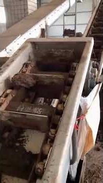 Sludge scraper conveyor