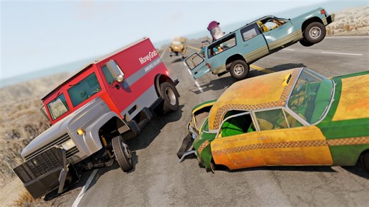 175K views · 4K reactions | Cars vs Angry Armored Truck - BeamNG.Drive | Drive Gameplay | Facebook