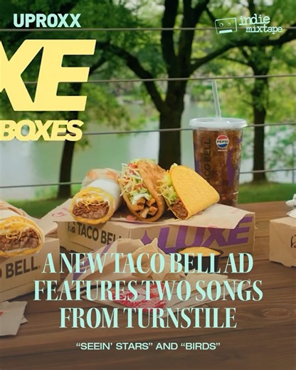 UPROXX on Instagram: "A new Taco Bell commercial features not only skateboarding legend Tony Hawk, but also a pair of songs from Turnstile. It’s not the first time the fast food chain has enlisted a punk band for an ad, either."