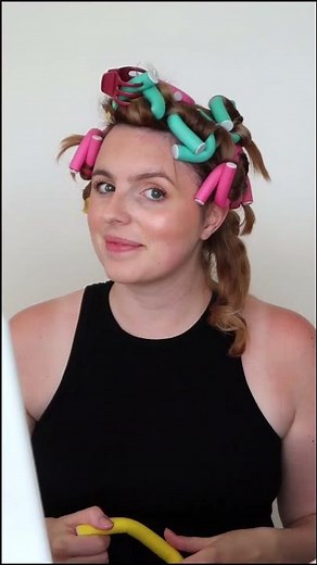 Heatless Curls Tutorial Using Flexi Rods