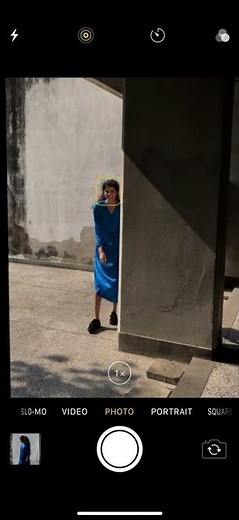 How to experiment with framing on iPhone