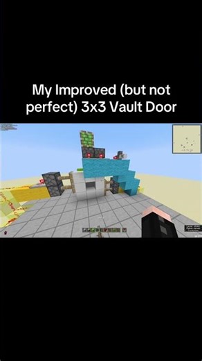 My improved but not perfect 3x3 Vault door