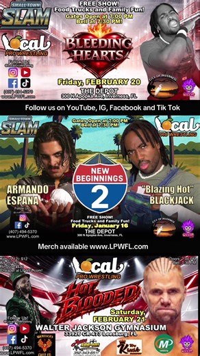 MATCH AND RESULTS FROM OUR LAST SHOW #LOCALPROWRESTLING #WWE #AEW #TNA #WRESTLUNG