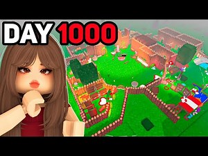 Building a CITY BASE To Survive 1000 Nights In 99 NIGHTS IN THE FOREST (Roblox)
