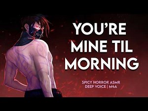 🔥Masked demon invades your dreams (spicy horror asmr | deep voice m4a)