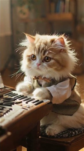 Piano Cat Who Plays Better Than Humans