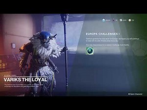 Destiny 2 Beyond Light Unlock New Variks Weekly Challenge Europa Challenge 1