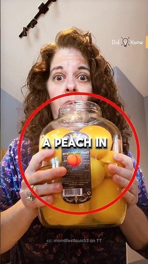 The Peach Jar Problem 😮 #shorts