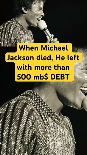 Michael Jackson: The $500 Million Debt You Didn't Know About #michaeljackson #financialcrisis