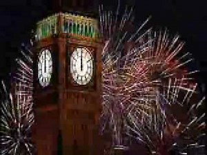 London 2009 New Year Fireworks