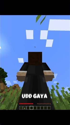 Minecraft but every mob I look at starts floating #minecraftchallenge #shorts #viral #funnyminecraft