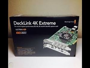 BlackMagic Decklink Extreme 12g Driver Installation #NDD #NddNetwork