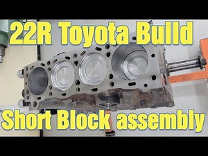 22R Toyota, Short block assembly