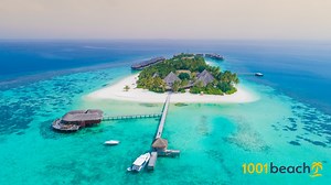 Mirihi Island strand (Mirihi Island beach)