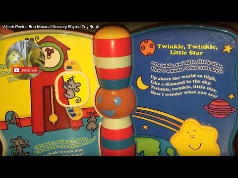 V-tech Peek a Boo Musical Nursery Rhyme Toy Book