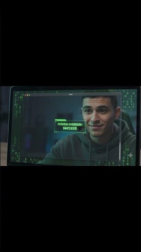 Python Made a Hacker Screen in 60 Seconds! | #coding #windows #programming