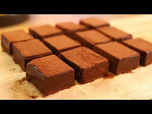 電子レンジで作る超簡単☆本格生チョコの作り方・レシピ【材料3つ】 How to make Easy Nama-chocolate｜Coris cooking