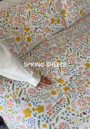 Light and Airy Spring Sheets for Night Sweats