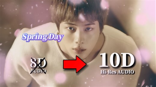 【10D立体环绕】Spring Day – BTS(防弹少年团)｜无损音质｜建议佩戴耳机