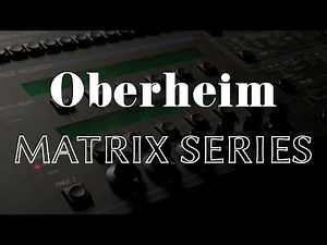 Oberheim Matrix 12 vs. Matrix 6 - Sonic Siblings: A Direct Comparison