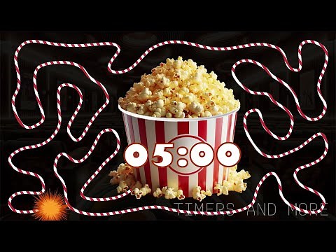 5 Minute popcorn 🍿 bomb 💣 timer