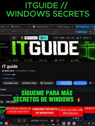 Este comando revela el verdadero estado de tu batería #windows #cmd #hack