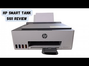 Hp Smart Tank 5101 - Unboxing, Setup & Review