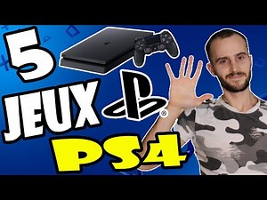 5 JEUX PS4 À POSSÉDER ABSOLUMENT !!!!
