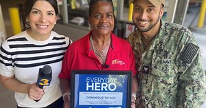 Good for the heart: Booth queen at Sentara Heart Hospital brightens days for everyone who passes by