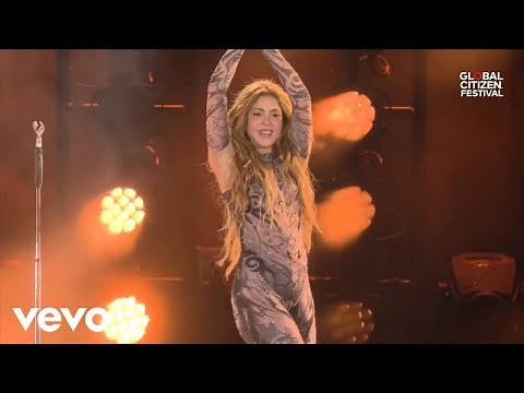 Shakira - Whenever, Wherever (Live from Global Citizen Festival 2025)
