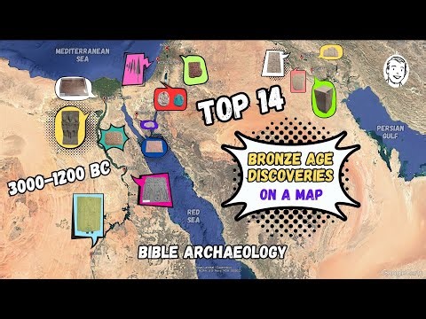 Bible Archaeology Map 🗺️ | Top 14 Discoveries Confirm the Bible