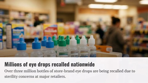 3 million eye drops recalled at Walgreens, CVS, and Kroger over sterility concerns