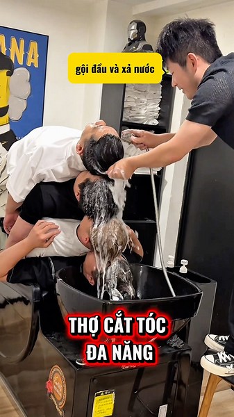 Is this an all-you-can-cut haircut buffet? 😂 #funny #entertainment #humor