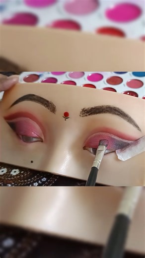 Double Cut Crease Eye Makeup 👀💫 | Easy Glam Look