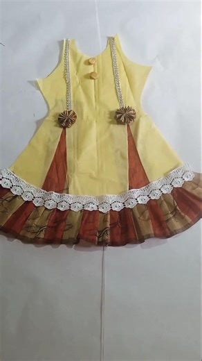 Cute Baby Frock Design 👗 | Easy Cutting & Stitching ✂️ #babyfrock #frockdesign