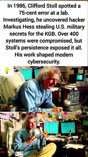 How 75 Cents Exposed a KGB Hacker: The Clifford Stoll Story #story #viral #trending #kgb