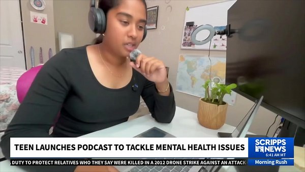 Teen's Podcast Voices Youth Struggles and Triumphs