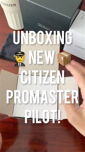 Unboxing NEW Citizen Promaster Pilot! #citizen #citizenpromaster
