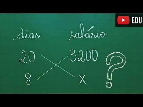 Regra de Três Simples - Grandezas diretamente proporcionais - Professora Angela Matemática