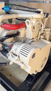 Sinooutput 136 kW Marine Generator Set – Cummins Engine + Stamford...