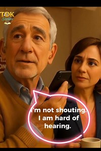 Ever been told you’re “shouting” on the phone? Loud isn’t always attitude. Sometimes it’s access. ©Talking Deaf Kid, 2025 #animation #Deaf #TalkingDeafKid #TDKStories #AI #aiart #reelsvideoシ #office | Talking Deaf Kid