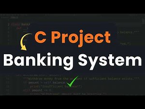 Let's Build a Banking System Project using C Programming Language
