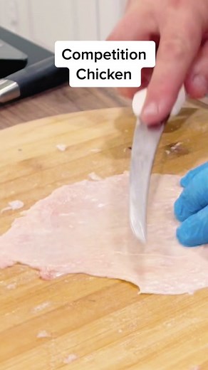 Competition Chicken Thighs Trim - KCBS Invitational Prep