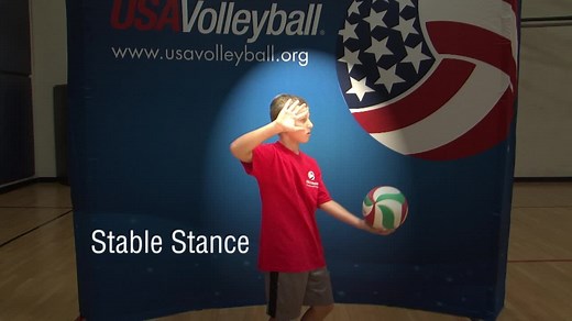 USAV Skill Video Overhand Serving - USA Volleyball
